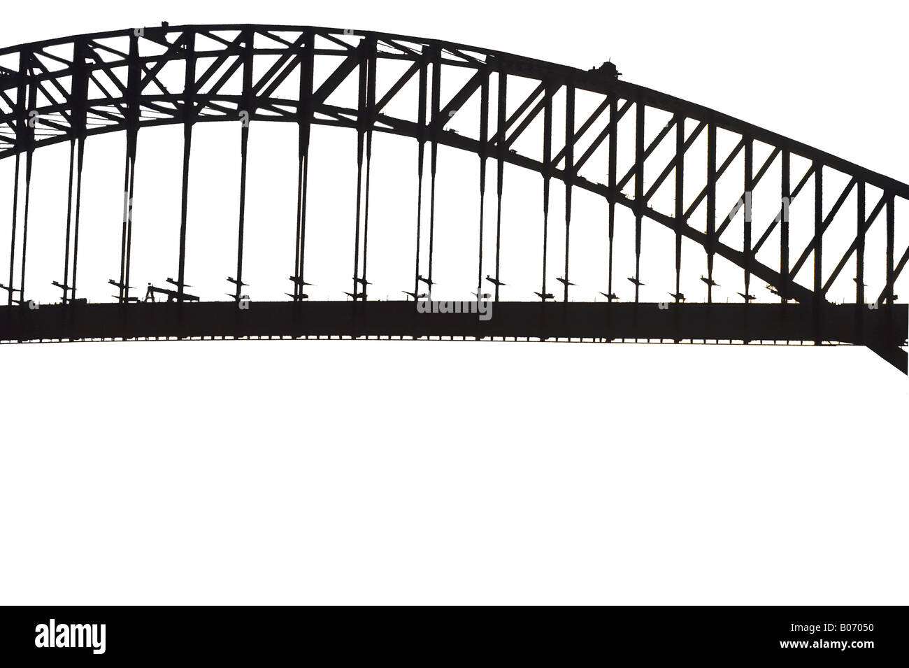 Il Ponte del Porto di Sydney, Nuovo Galles del Sud Australia Foto Stock