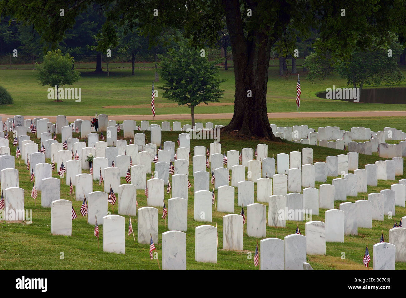 Chattanooga Cimitero Nazionale del Memorial Day Foto Stock