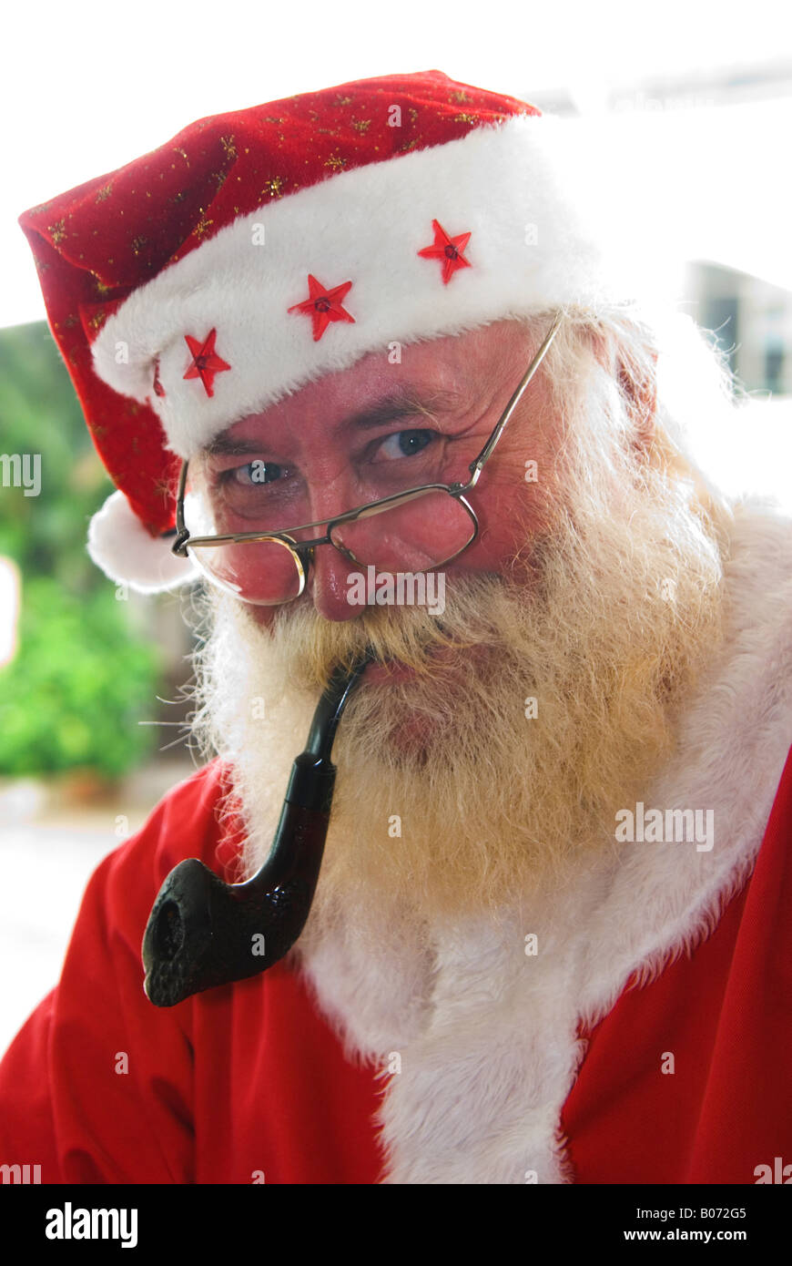 Santa Claus San Nick Nicholas reale di natale Foto Stock