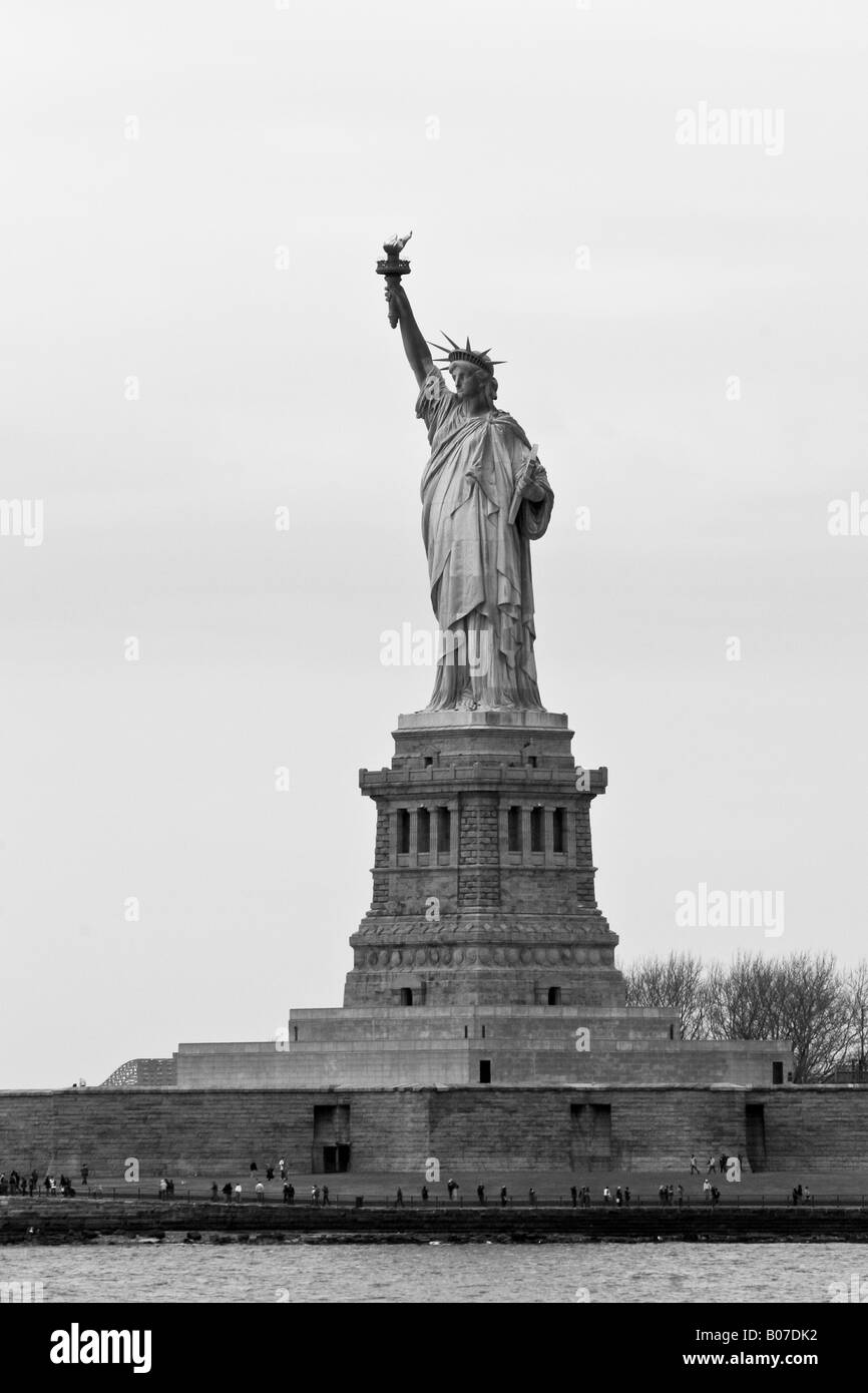 Statua della Libertà di New York City Stati Uniti d'America Foto Stock