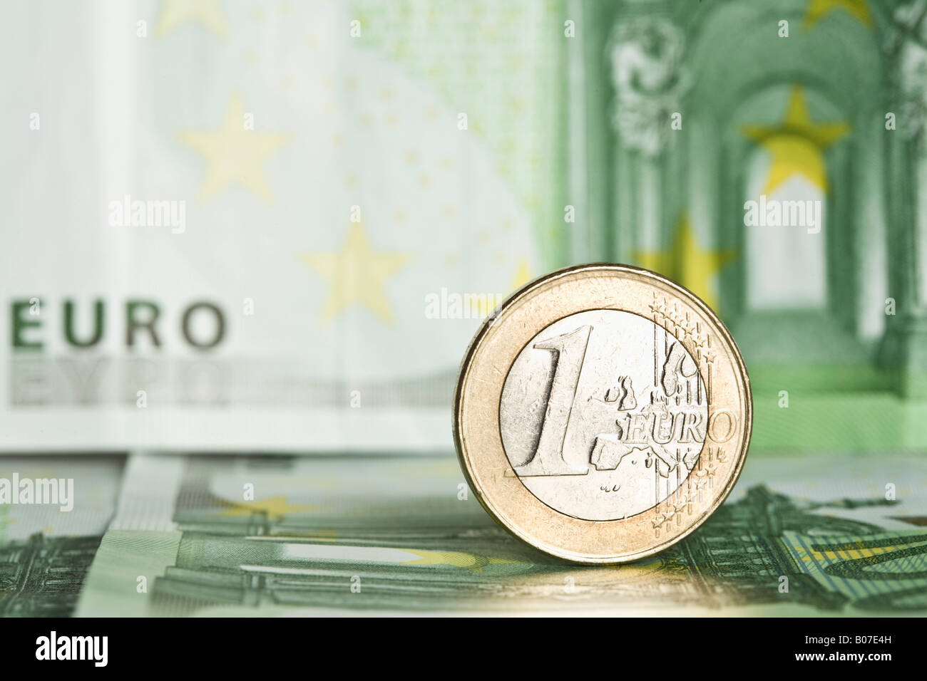 Un euro Foto Stock