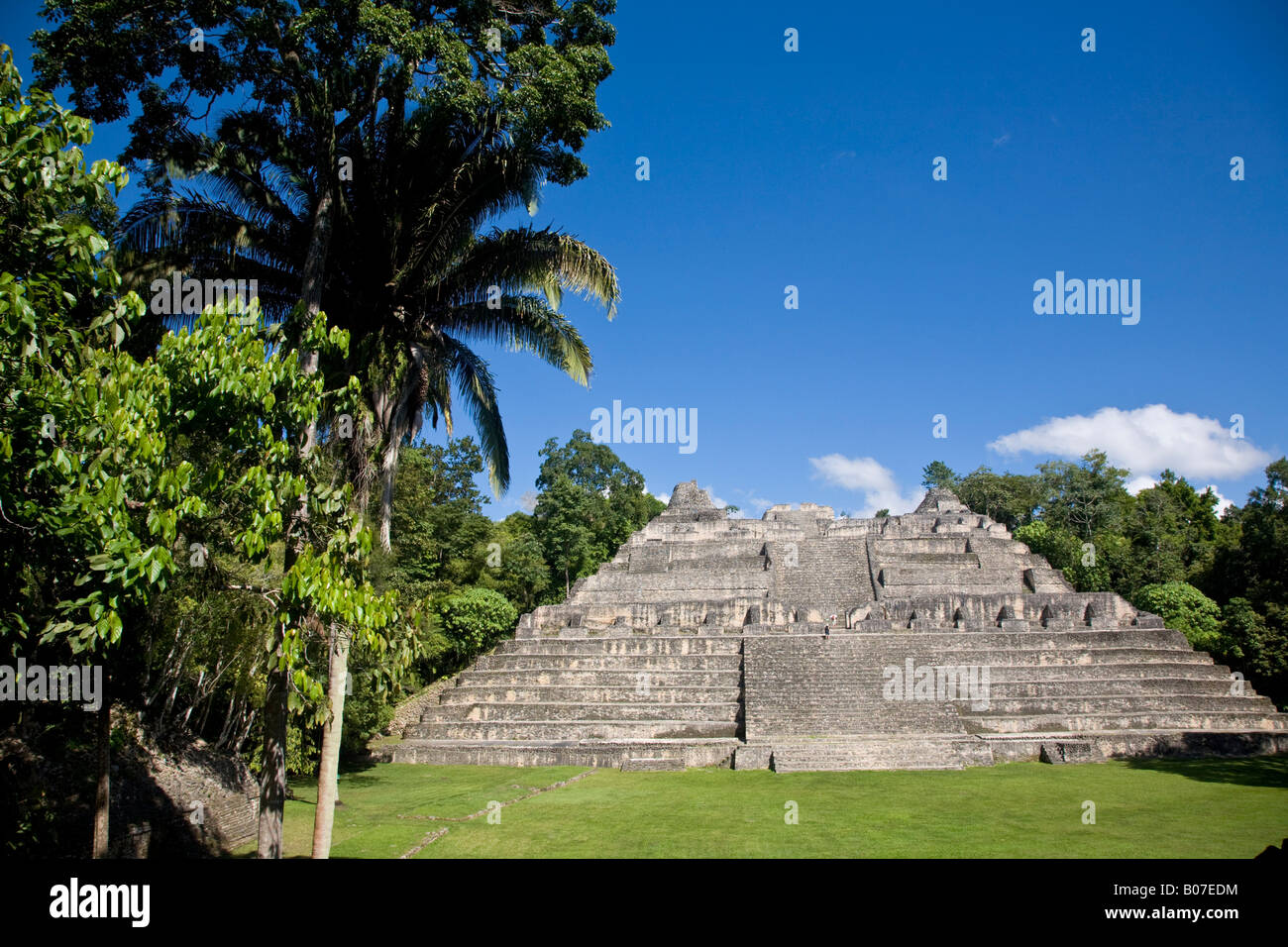 Belize, Caracol, Caana (Sky) Foto Stock