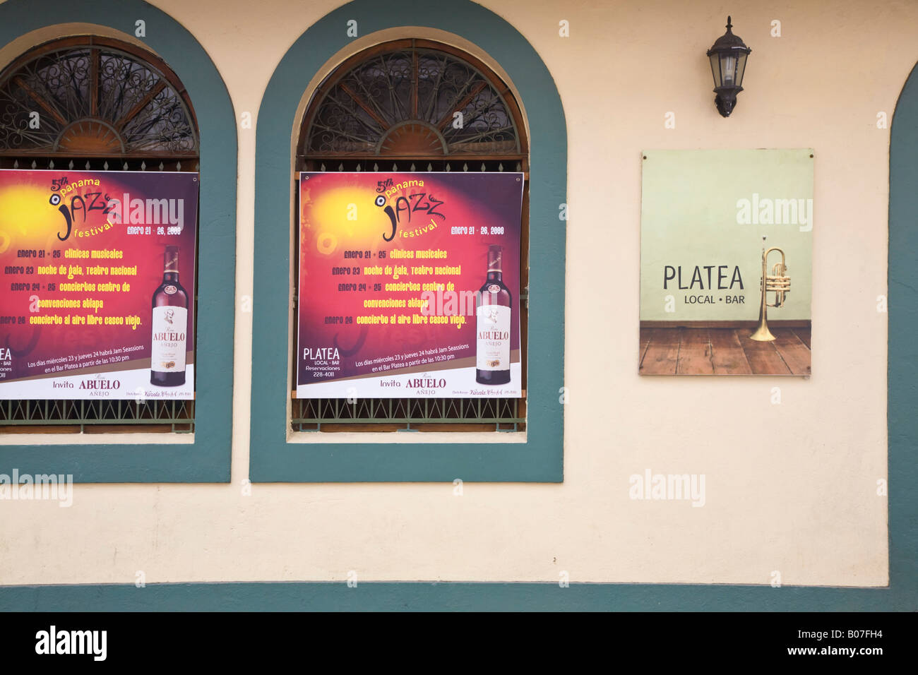 Panama, Panama City, Casco Viejo (San Felipe), bar locale Foto Stock