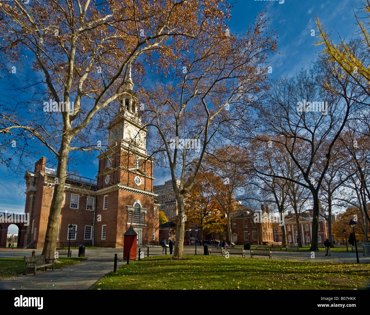 Stati Uniti d'America, Pennsylvania, Philadelphia, Independence Hall Foto Stock