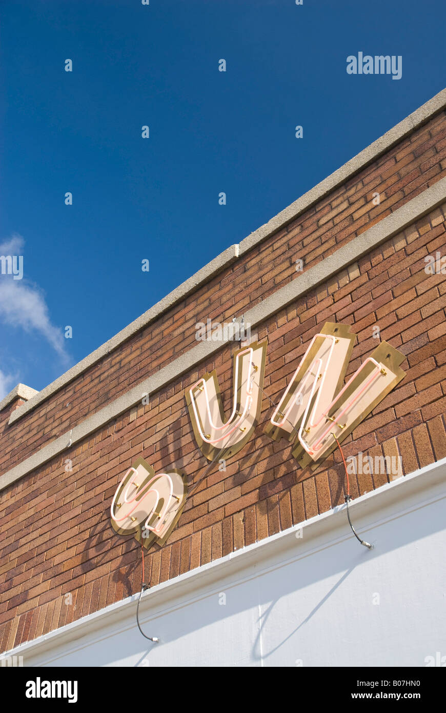 Sun Studios, Memphis, Tennessee, Stati Uniti d'America Foto Stock