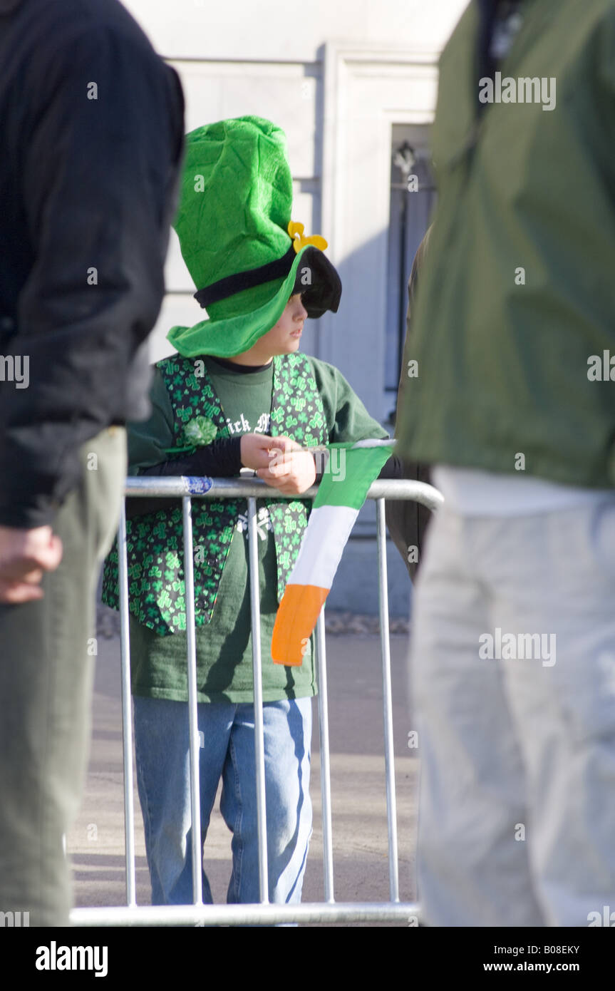 La città di New York St Patrick s Day Parade Foto Stock