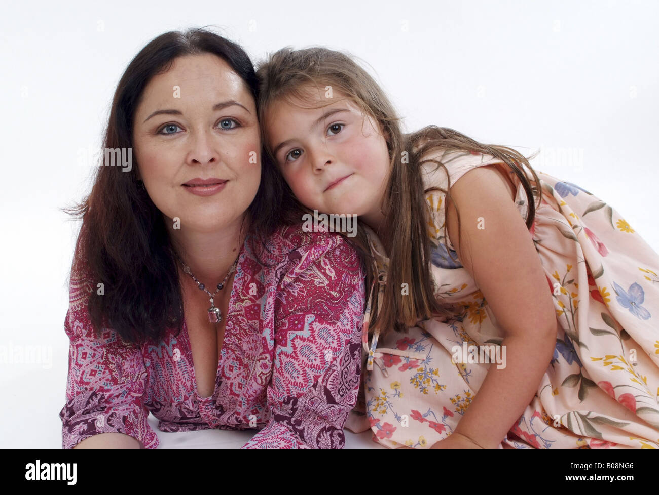 Madre e figlia Foto Stock