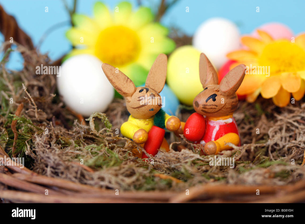 Herbst 3 espositori decorativi per Pasqua, coniglietti pasquali