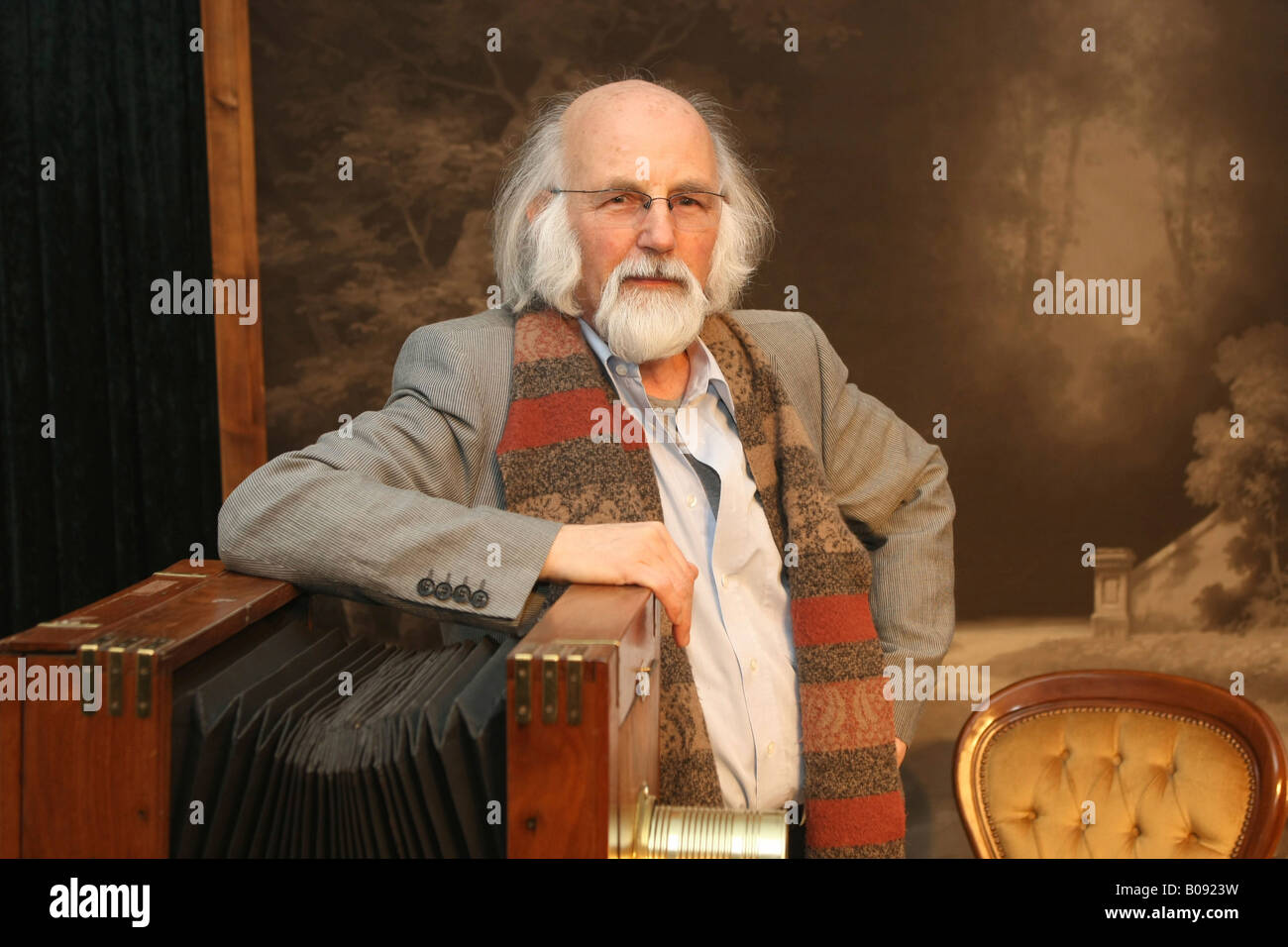 Wolfgang Horbert, fondatore della Renania Palatinato membro Raccolta della storia della fotografia, Renania-Palatinato, Ger Foto Stock