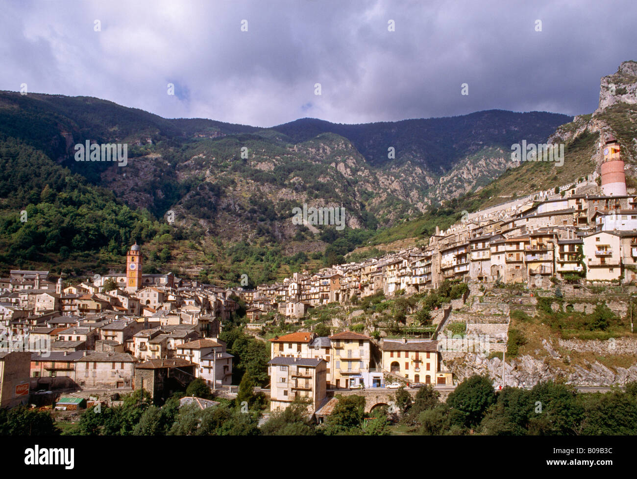 Tende Alpes Maritimes Provence Francia Foto Stock