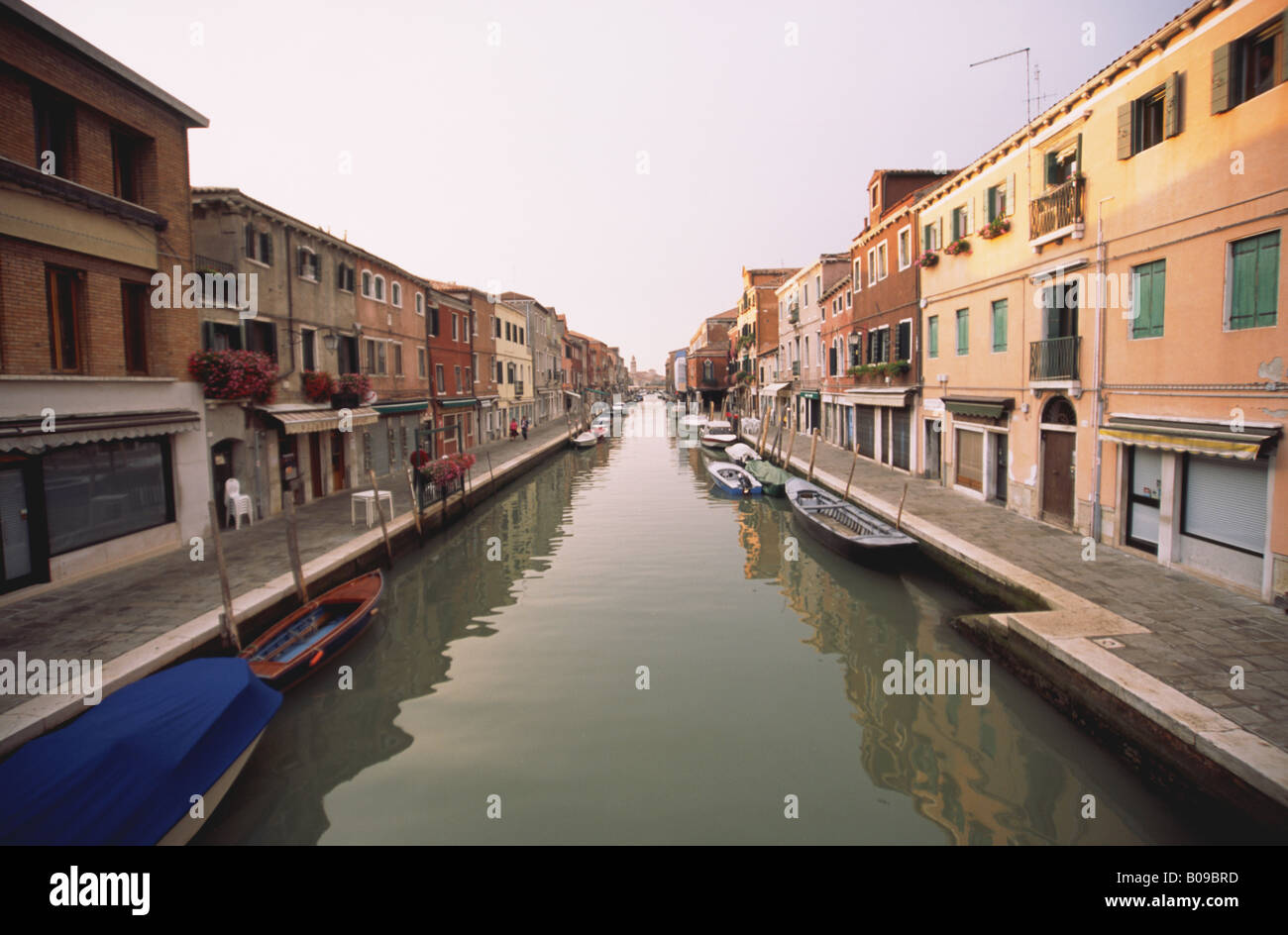 Canale di Murano Venezia Foto Stock