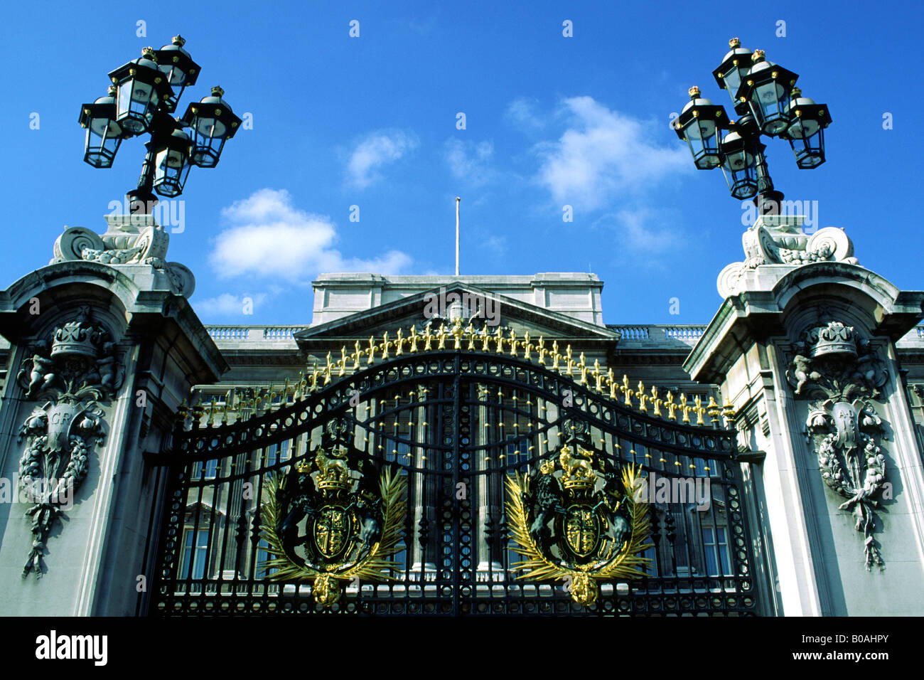 Palazzo di Buckingham Gate London Inghilterra England Foto Stock