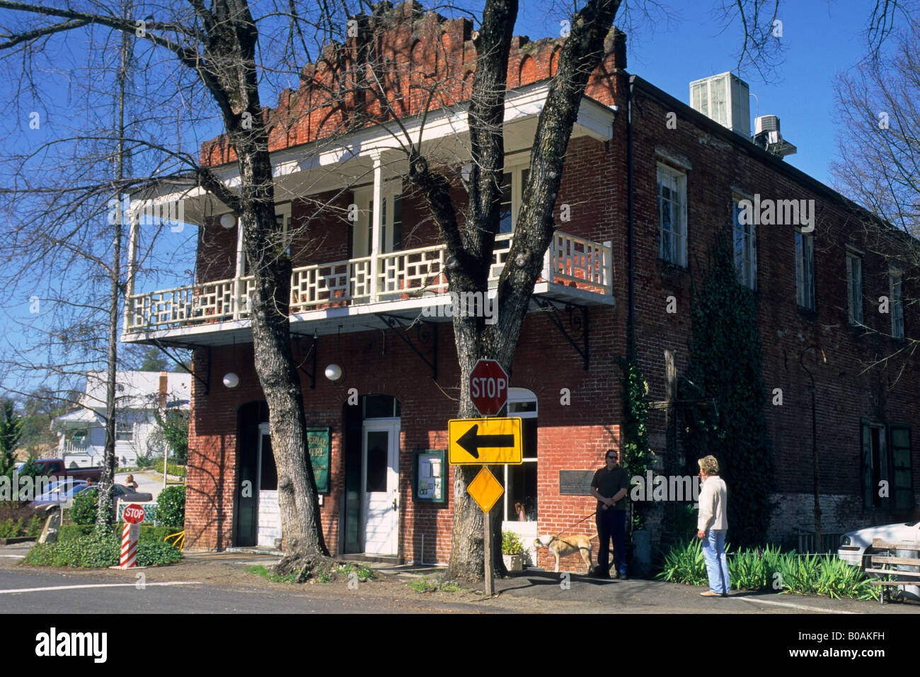Amador City Sierra Foothills Amador County in California Foto Stock