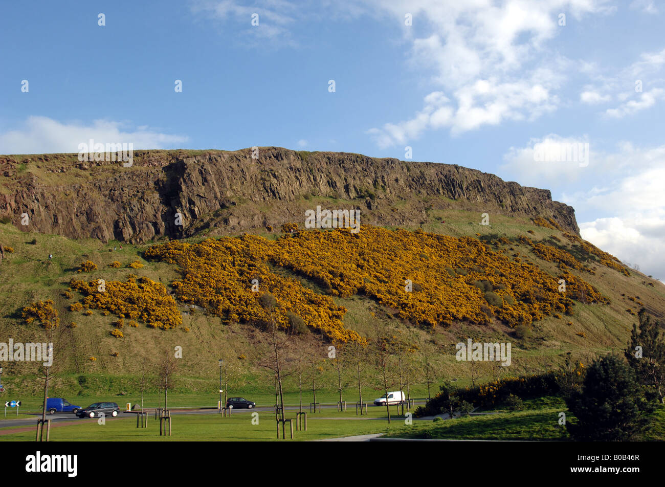 Arthurs Seat in Edinburgh Foto Stock