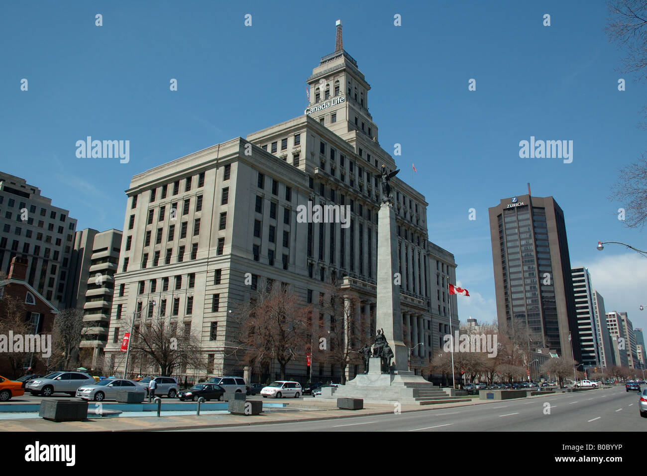 Il Canada Life Building, 330 University Avenue, Toronto, Ontario, Canada Foto Stock