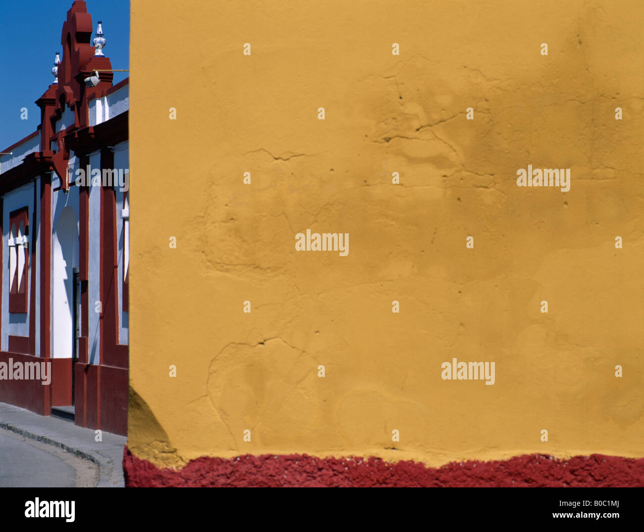 Andalusa di dettagli architettonici in Jerez de la Frontera città vecchia Andalusia Spagna Europa Foto Stock