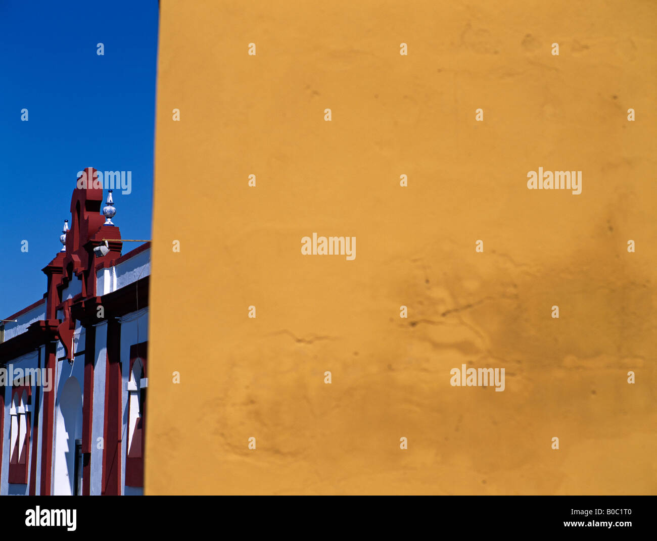 Andalusa di dettagli architettonici in Jerez de la Frontera città vecchia Andalusia Spagna Europa Foto Stock