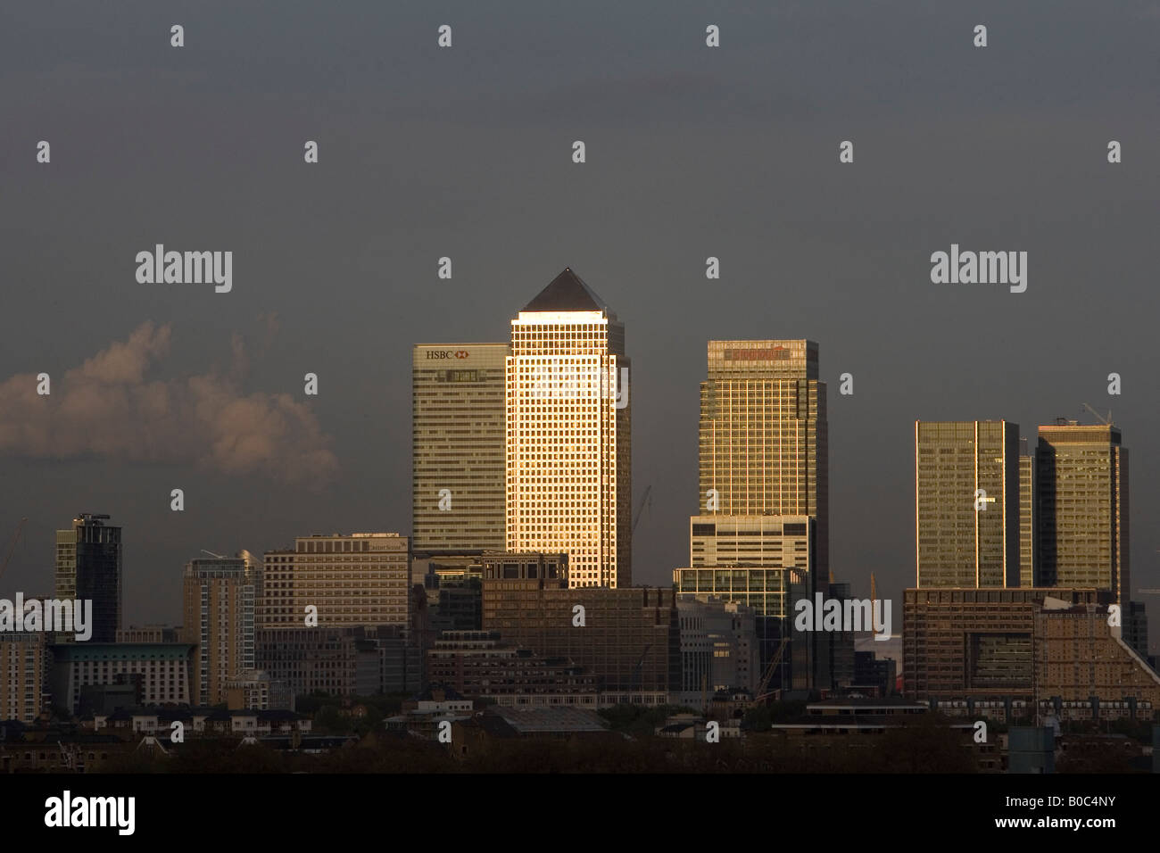 Pic da Paolo Grover Pic mostra Canary Wharf a Londra s East End Foto Stock