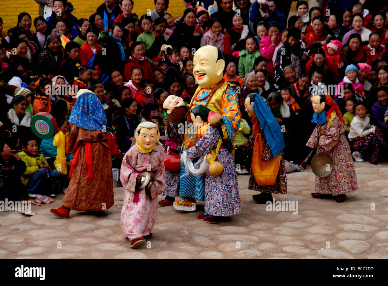 Sette buddiste Festival, Foto Stock