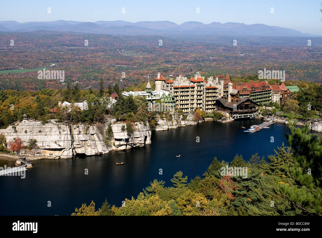 Mohonk preservare, New York, Stati Uniti d'America Foto Stock