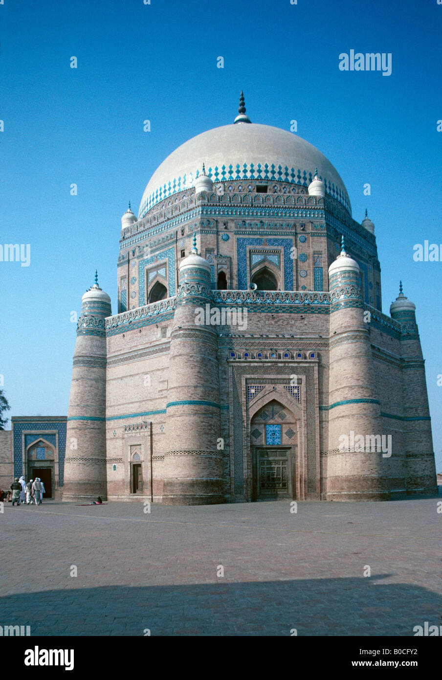 Rukn-ho Alam mausoleo, Multan, Pakistan Foto Stock