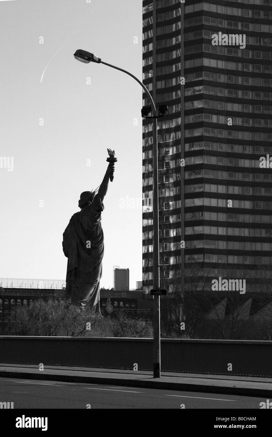 Francia, Parigi,liberty,statua Foto Stock