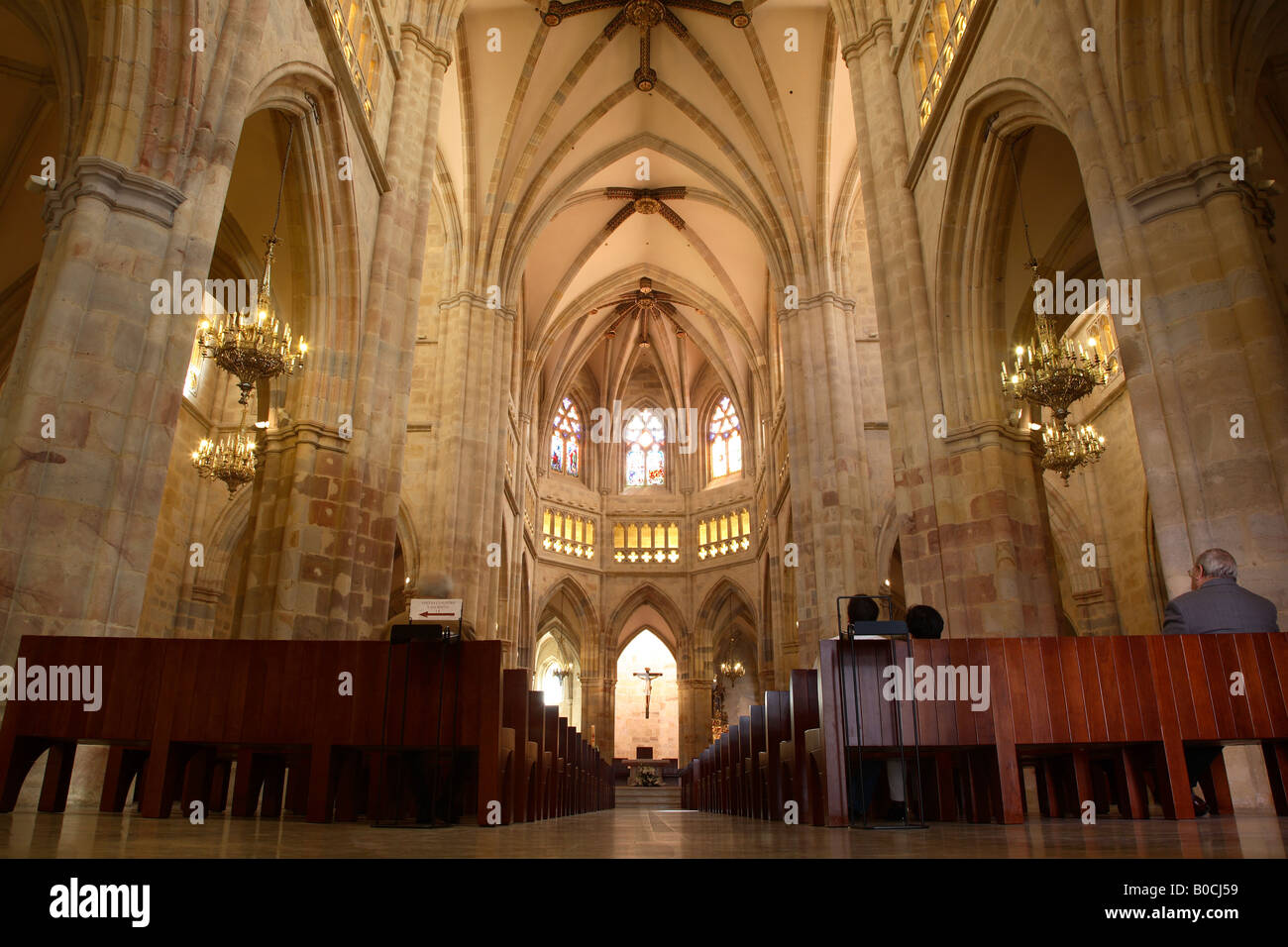 Cattedrale di Santiago, Bilbao, Pais Vasco, Paesi Baschi Foto Stock