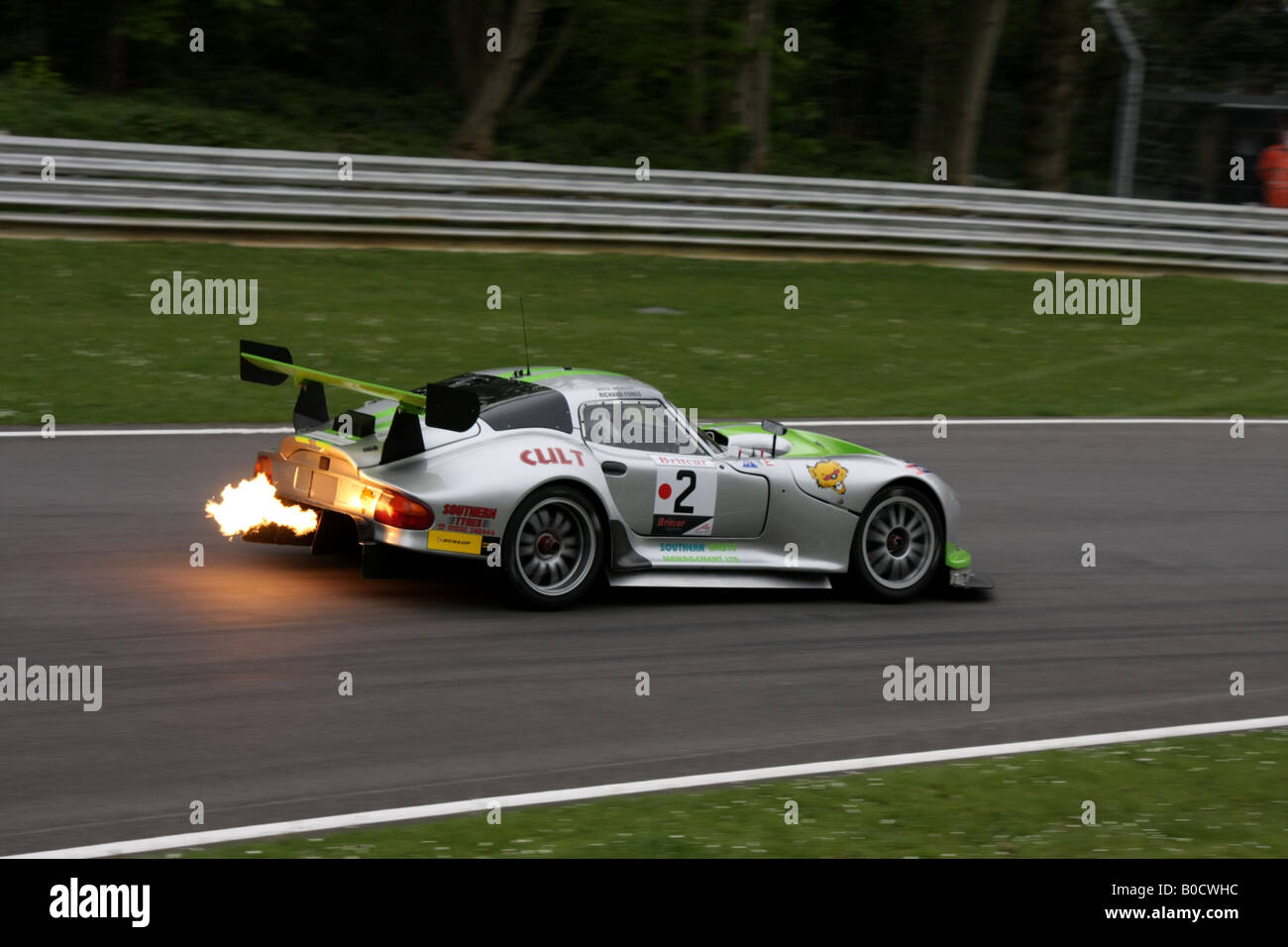 Pneumatici meridionale Marcos in Britcar gara di Brands Hatch Maggio 2008 Foto Stock