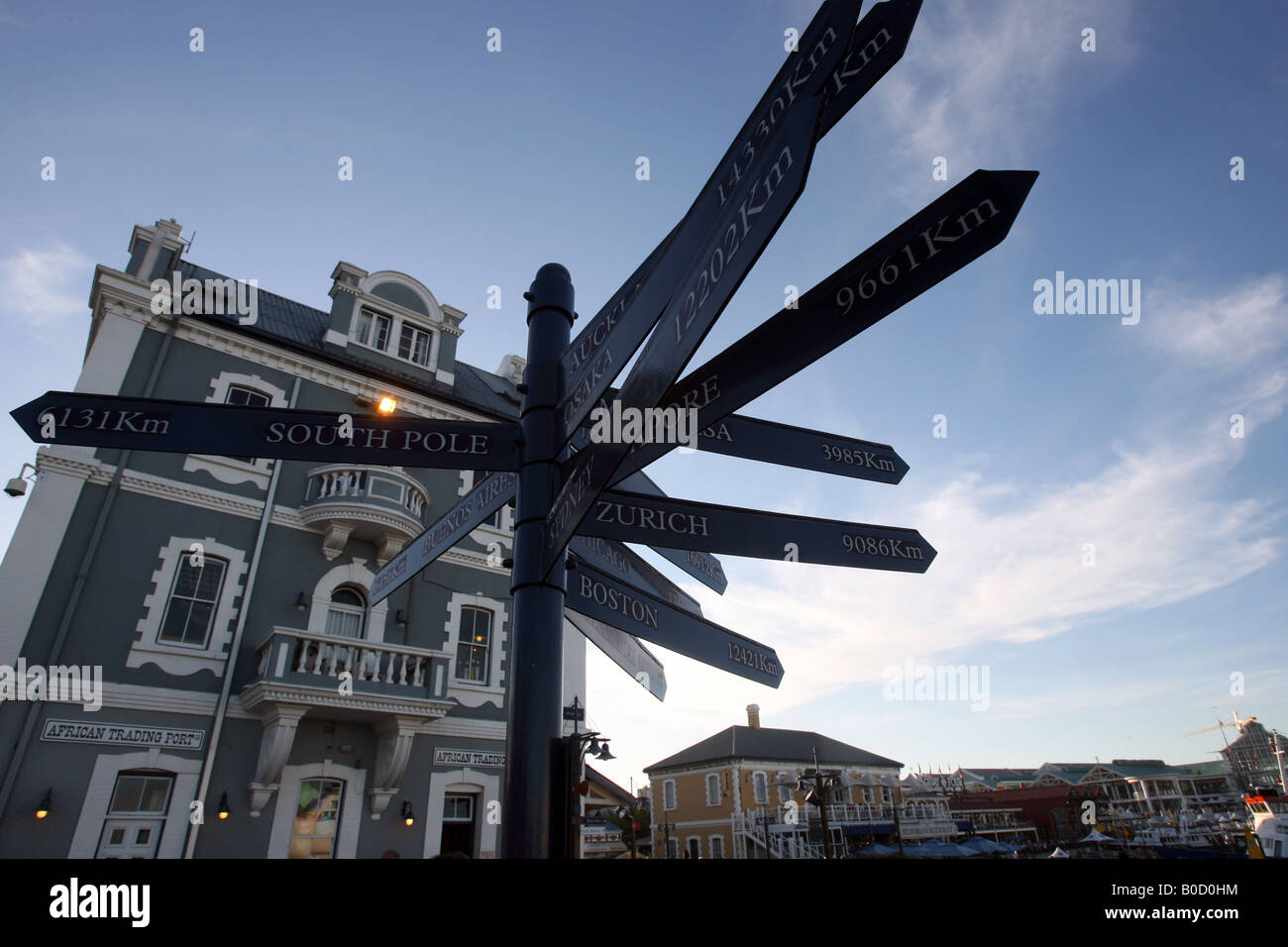 Pic da Paolo Grover Pic mostra al Porto di Città del Capo Foto Stock