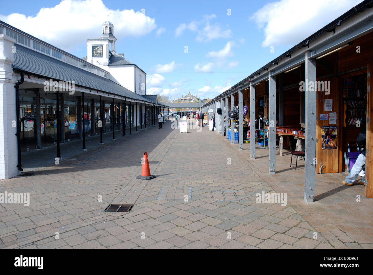 Bauletto Tiverton Devon mercato Regno Unito Foto Stock