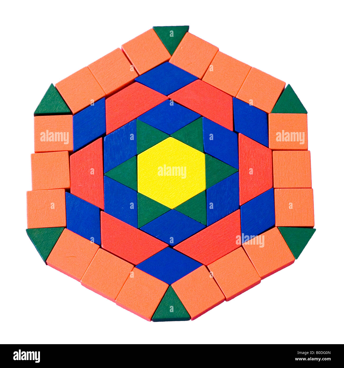 Forma geometrica Manipulatives matematica Foto Stock Forma geometrica Manipulatives matematica Foto Stock