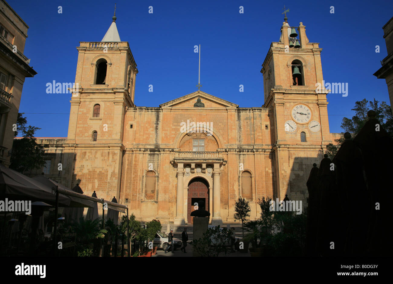 La chiesa di San Giovanni di Malta Valletta Foto Stock