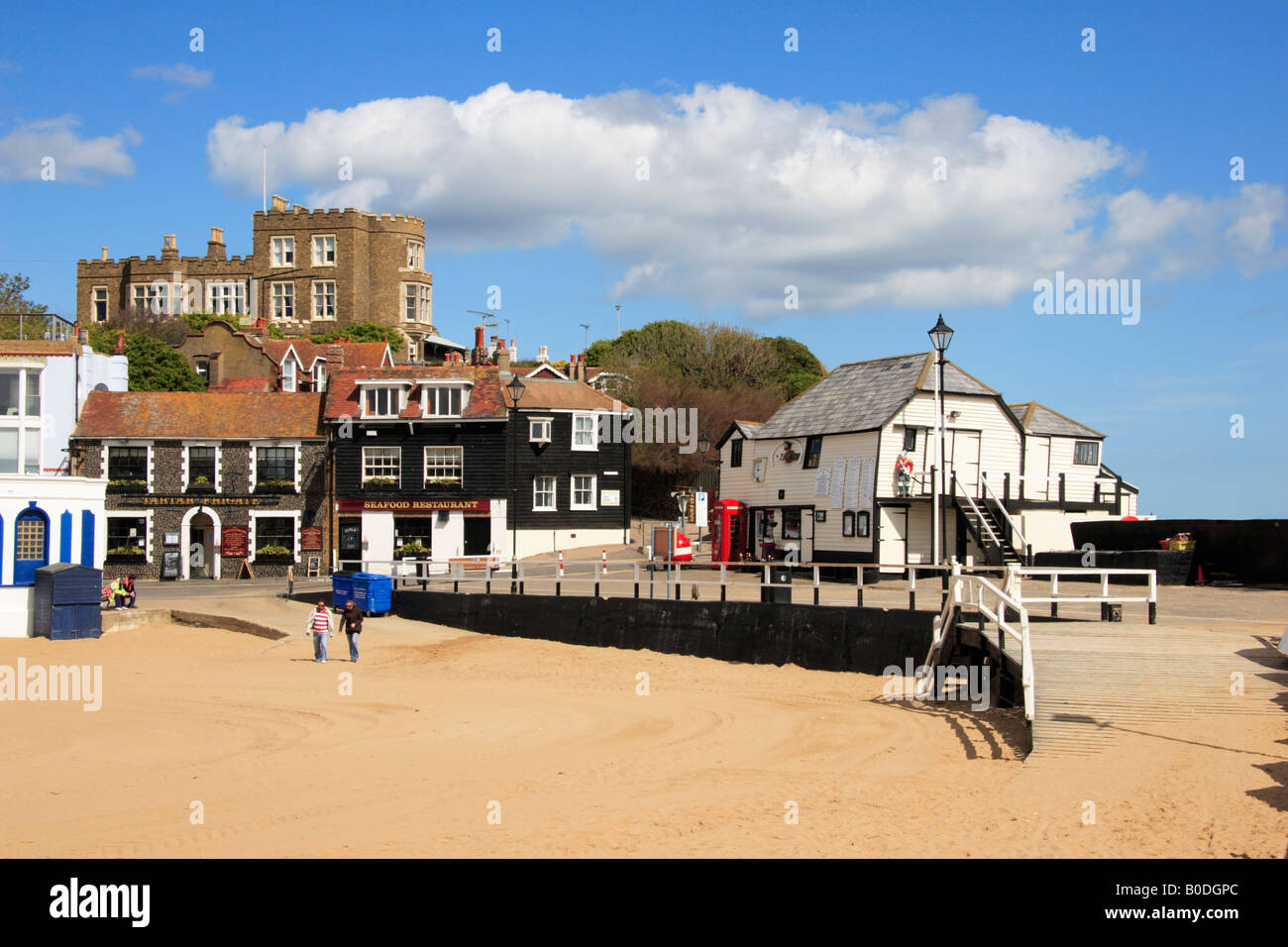 Viking Bay Beach, BROADSTAIRS KENT, Inghilterra, Regno Unito. Foto Stock