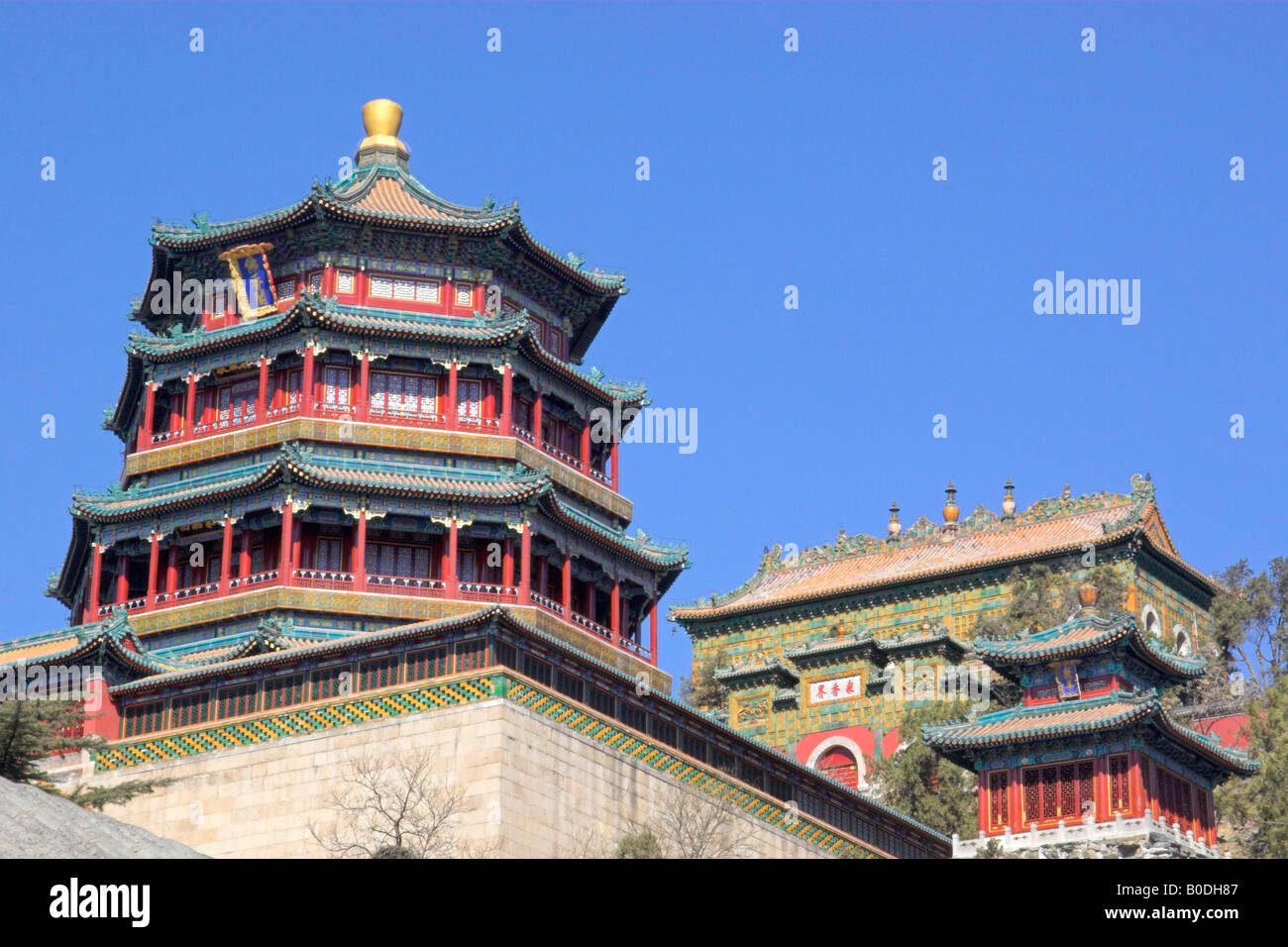 Palazzo estate Yiheyuan Pechino Foto Stock