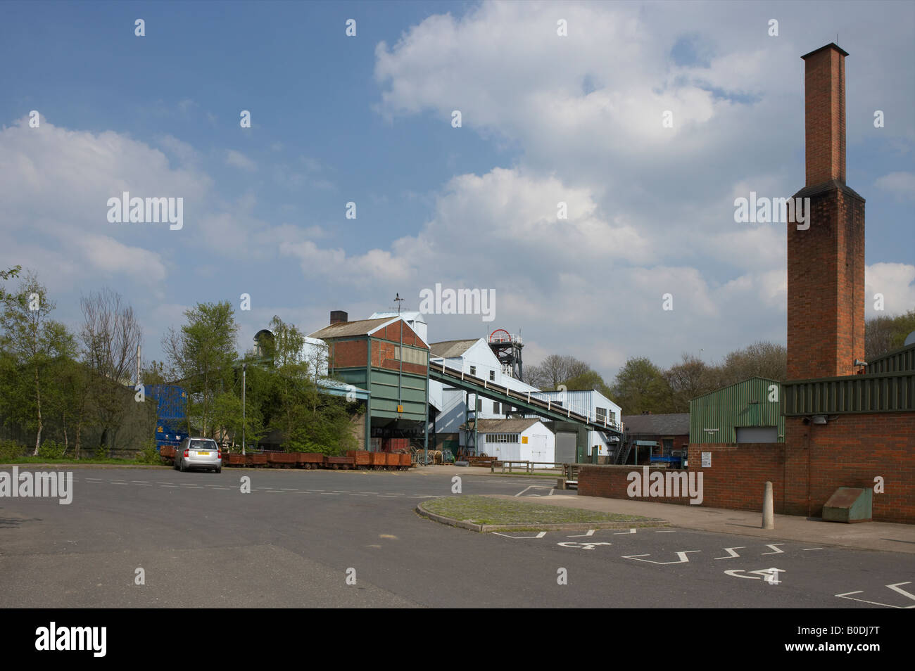 NATIONAL Coal Mining Museum per Inghilterra CAPHOUSE COLLIERY YORKSHIRE Foto Stock