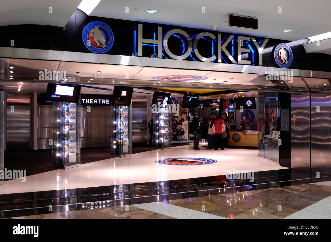 Hockey Hall of Fame Foto Stock