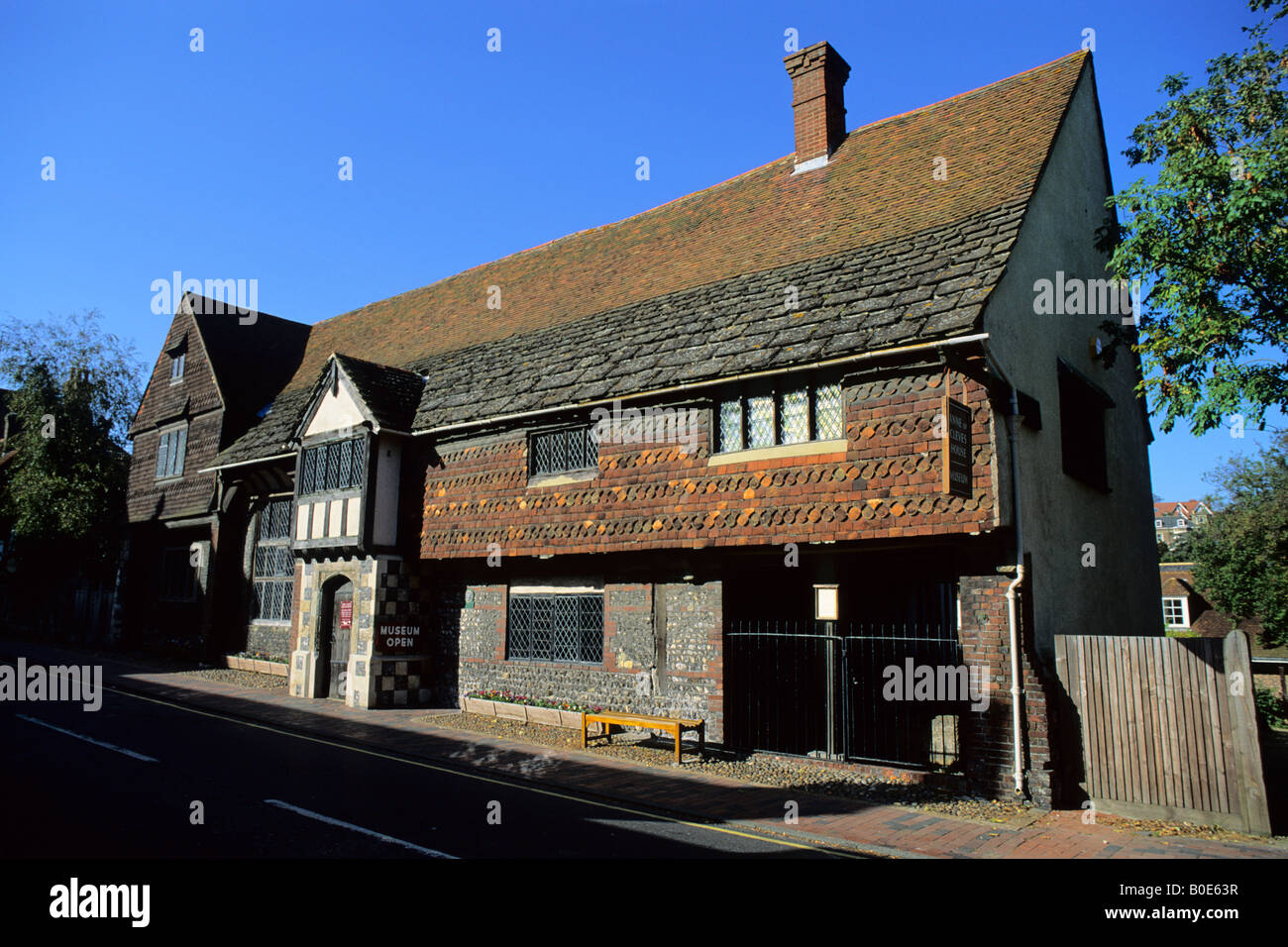Anne of Cleves House, Lewes, Sussex, England, Regno Unito Foto Stock