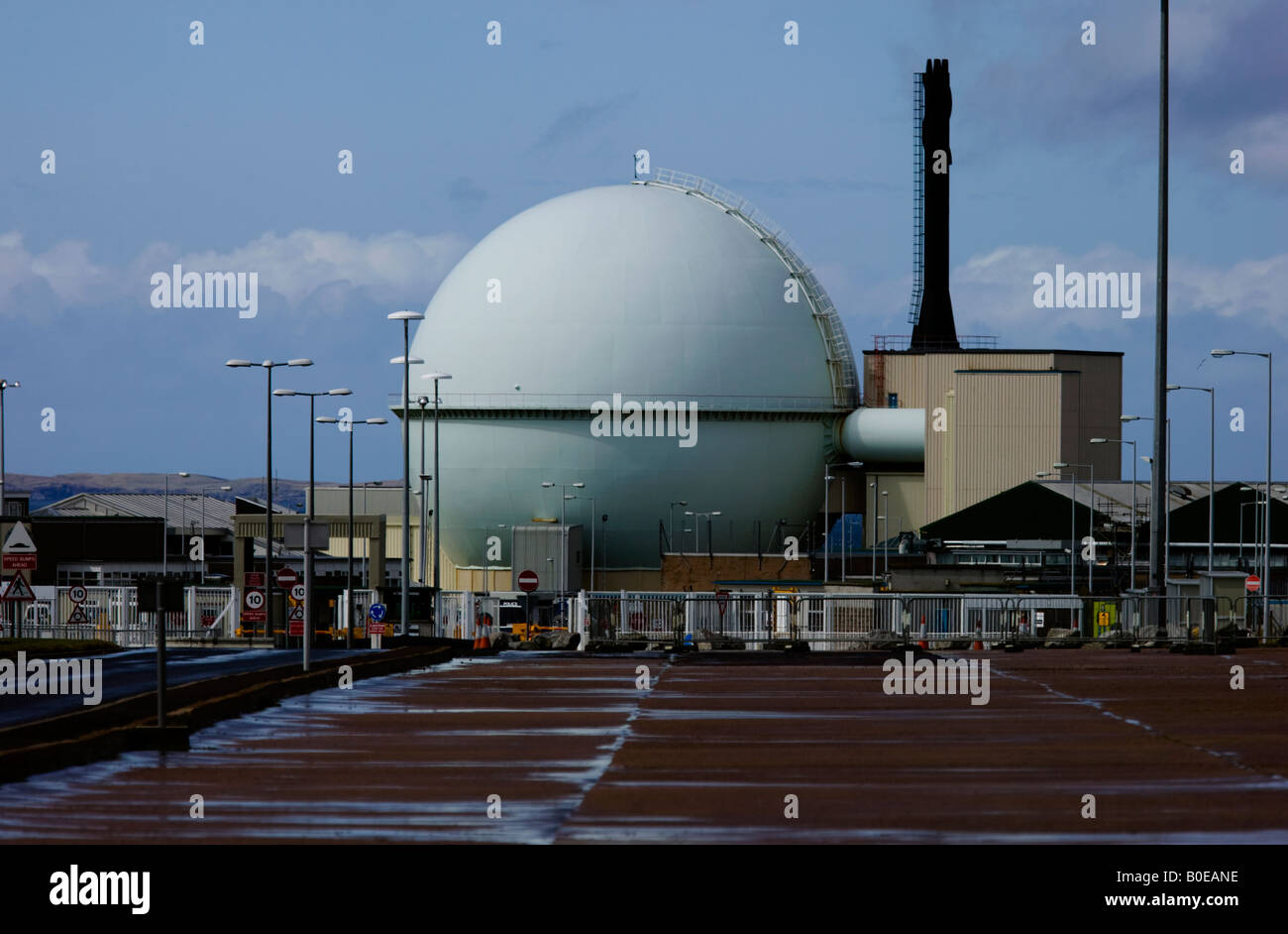 Centrale nucleare di Dounreay power station, Caithness, Highlands, a nord della Scozia UK Europa Foto Stock