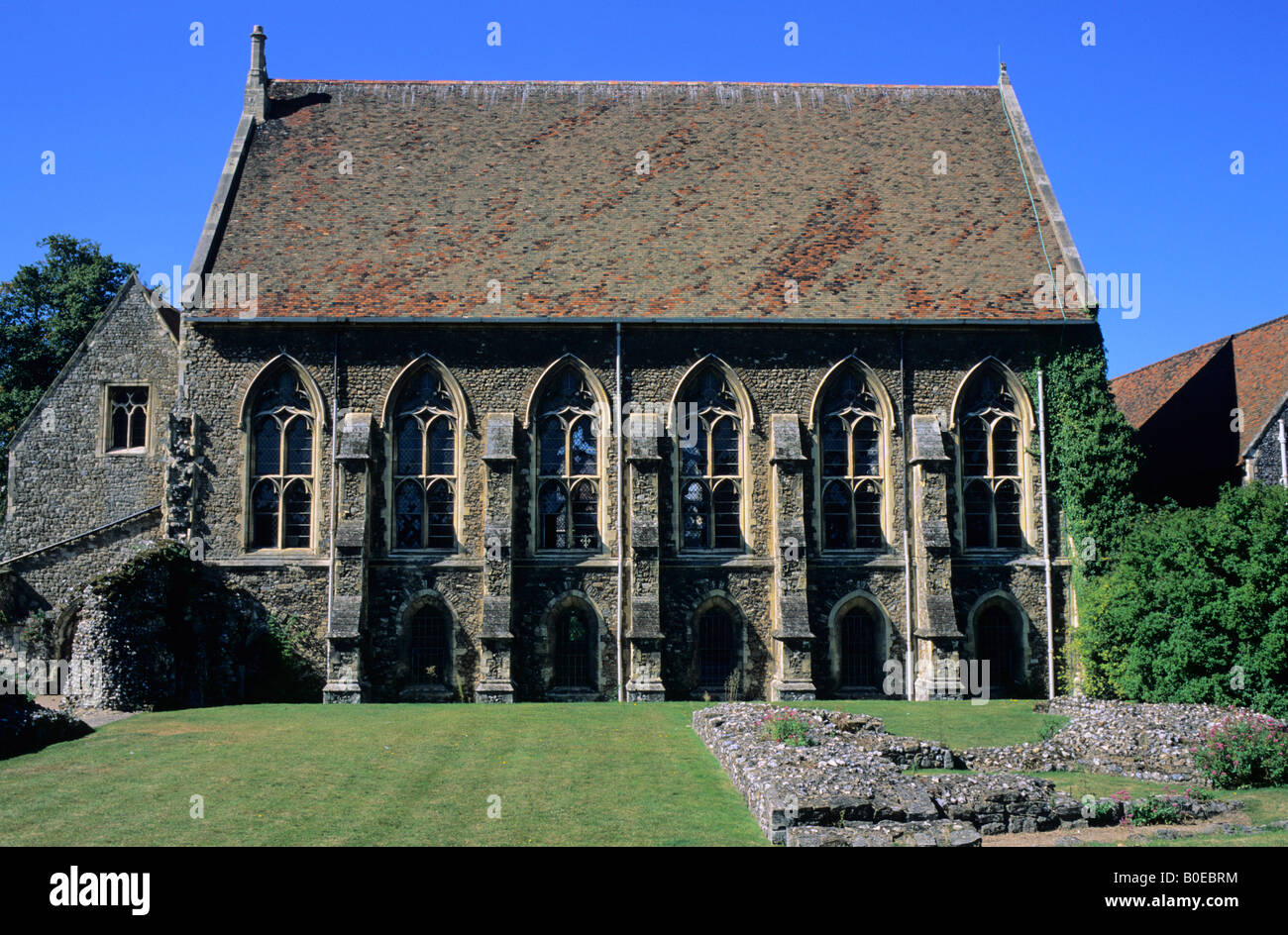 St Augustine's Abbey, Canterbury, Kent, Regno Unito Foto Stock