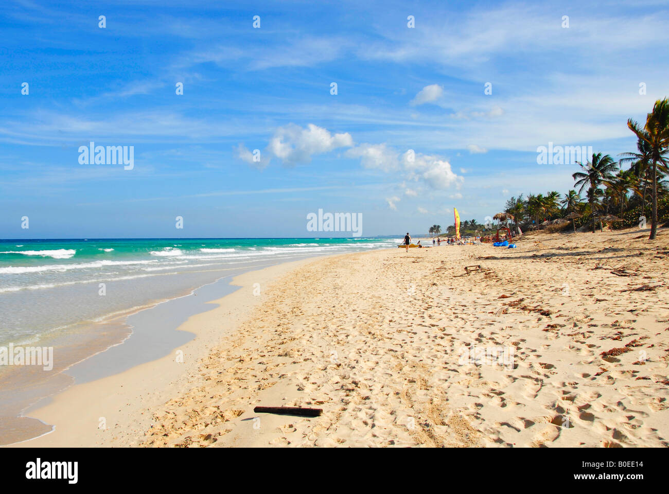 La spiaggia di Playa del Este Havana Cuba Foto Stock