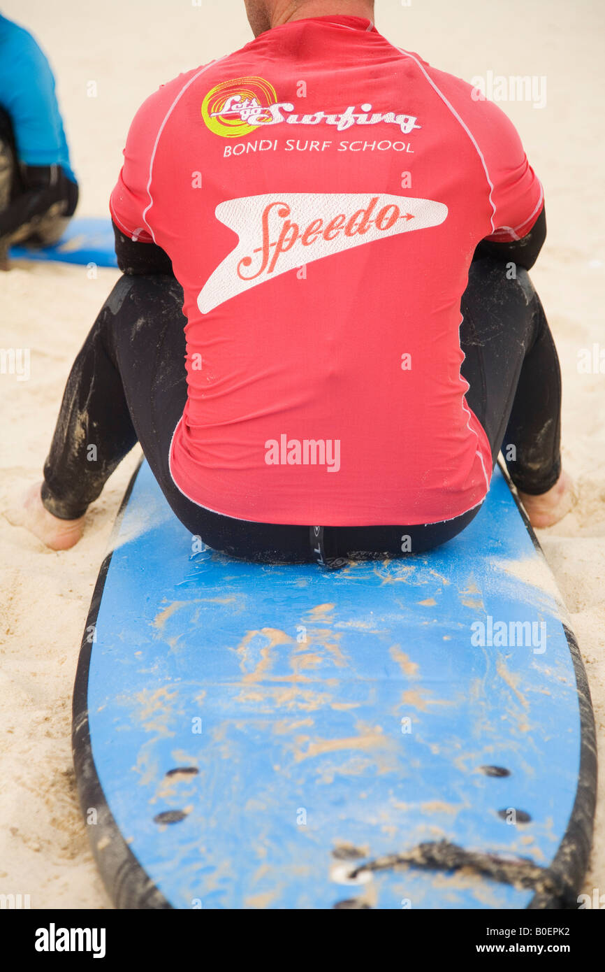 Scuola di Surf - Sydney, Nuovo Galles del Sud, Australia Foto Stock