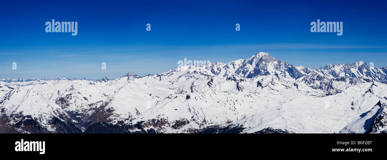 Paesaggio di montagna Foto Stock