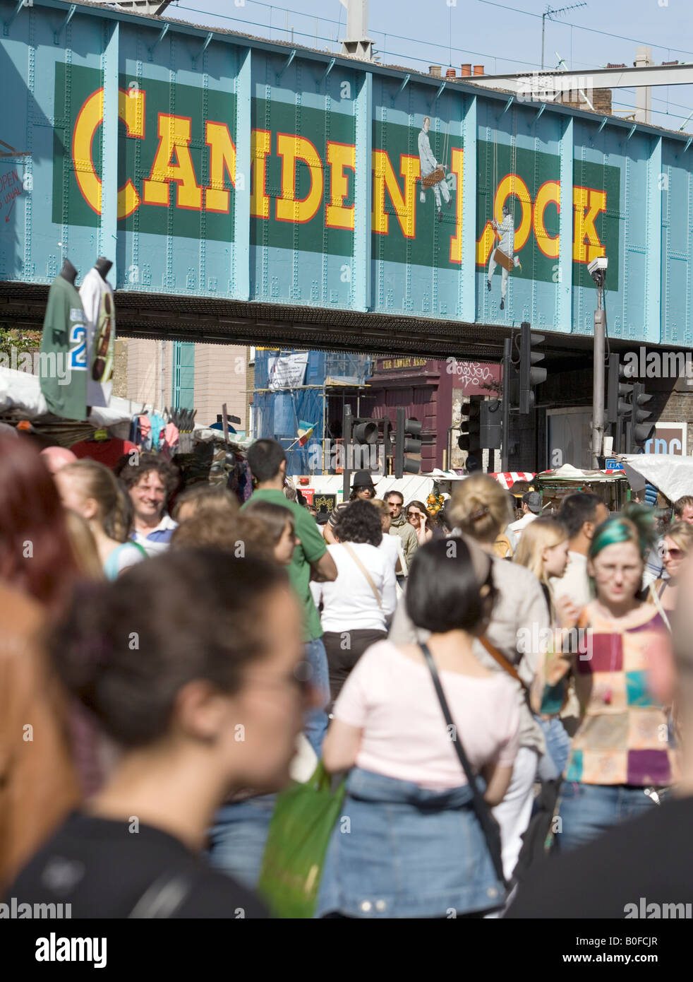 Camden Lock, London, Regno Unito Foto Stock