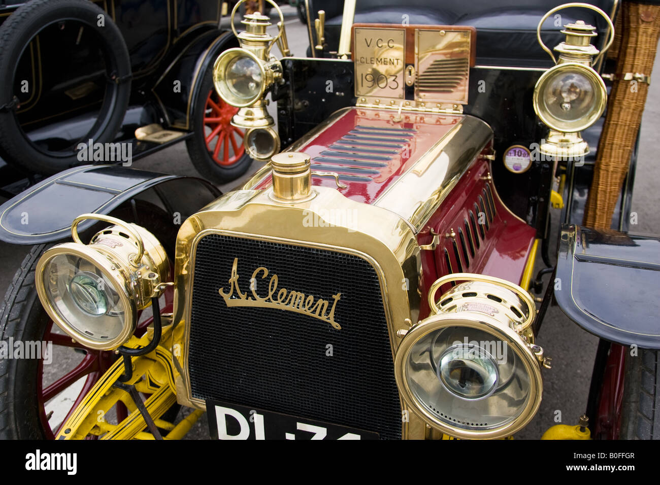 1903 Clemente Bayard auto d'epoca Gloucestershire Regno Unito Foto Stock