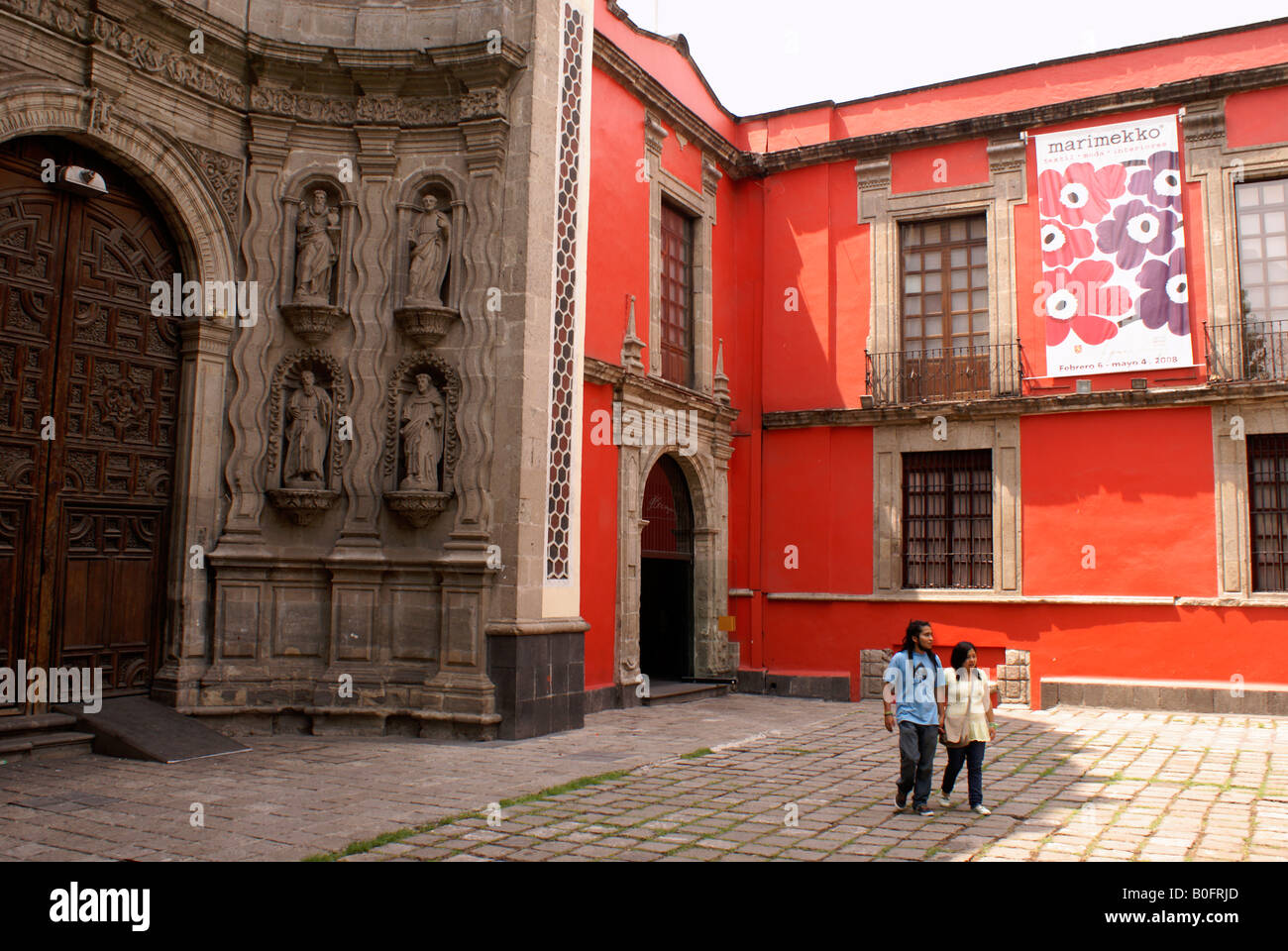 Ingresso al Franz Mayer Museum di Città del Messico Foto Stock