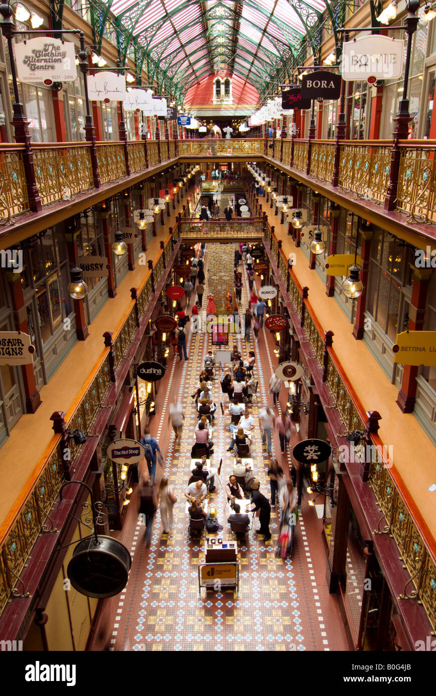 Strand Arcade a Sydney Foto Stock