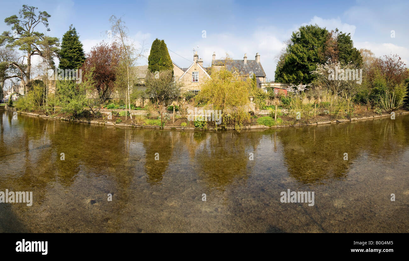 Bourton sull'acqua cotswolds gloucestershire in Inghilterra Foto Stock