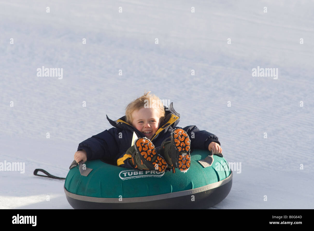 In metropolitana sul Monte Blackcomb Whistler della Columbia britannica in Canada Foto Stock