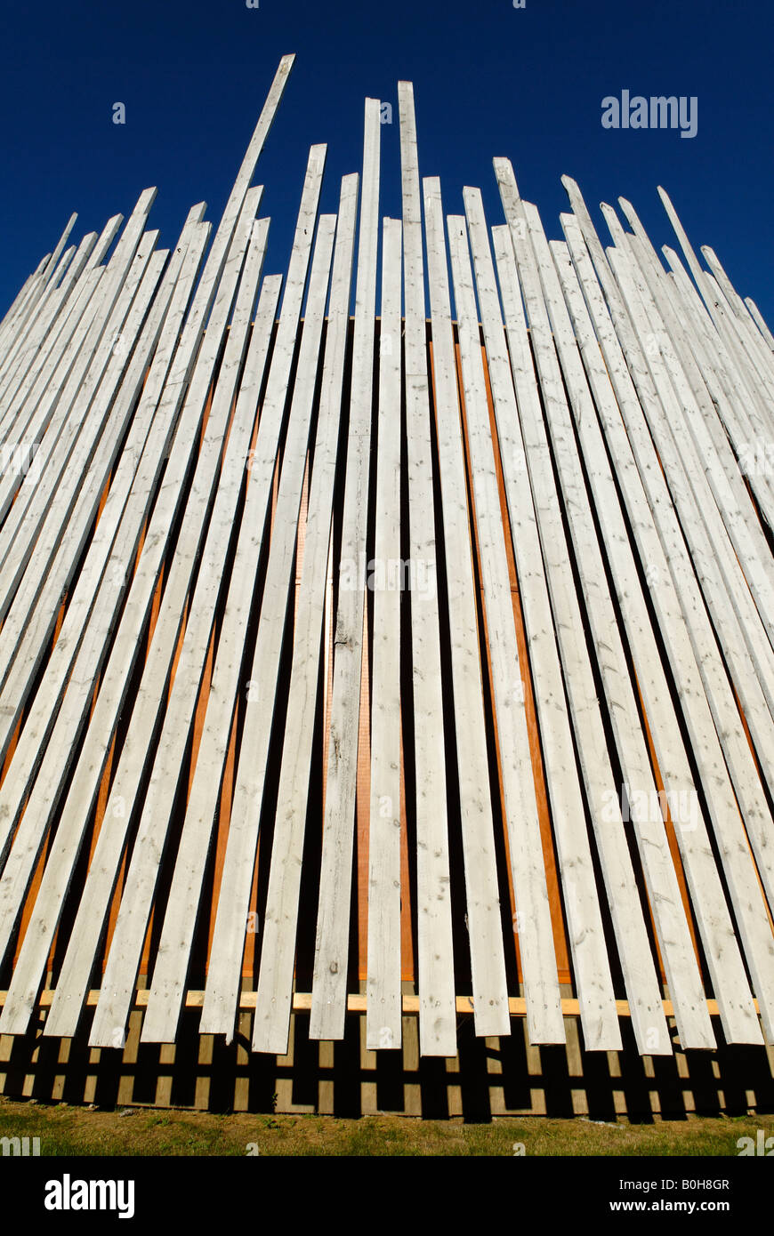 Daenojà Zho centro culturale, Prime Nazioni, Native Canadian Cultural Center di Dawson City, Yukon Territory, Canada Foto Stock