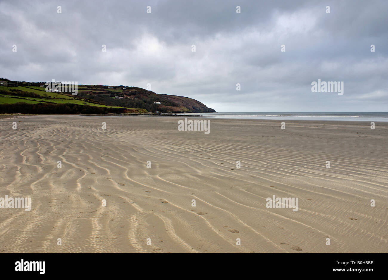Poppit Sands vicino Cardigan nel Galles Occidentale Foto Stock